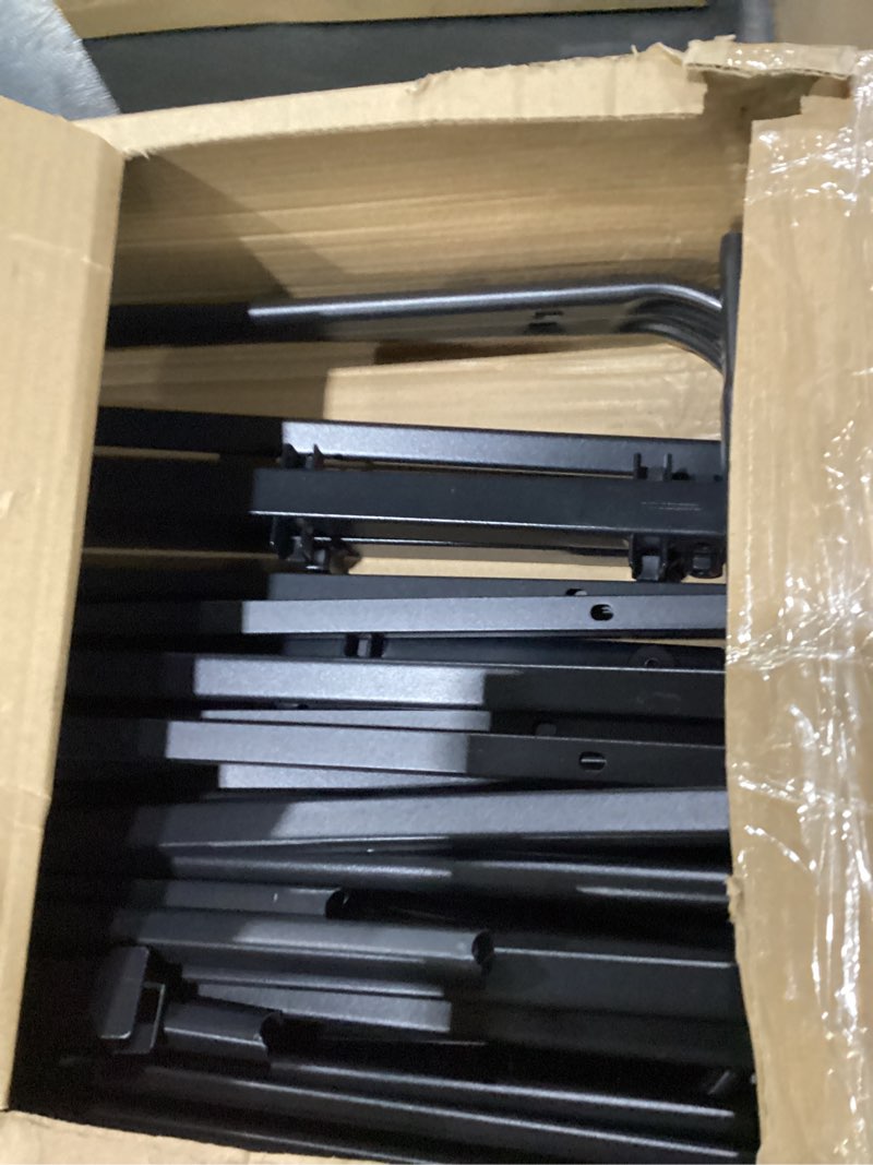 Condition photo showing New/Like New for zinus rumi 14in full metal bed frame, quick assembly smartbase® mattress foundation, heavy duty sturdy steel with no box spring needed, eco-friendly packaging, black black full basic assembly