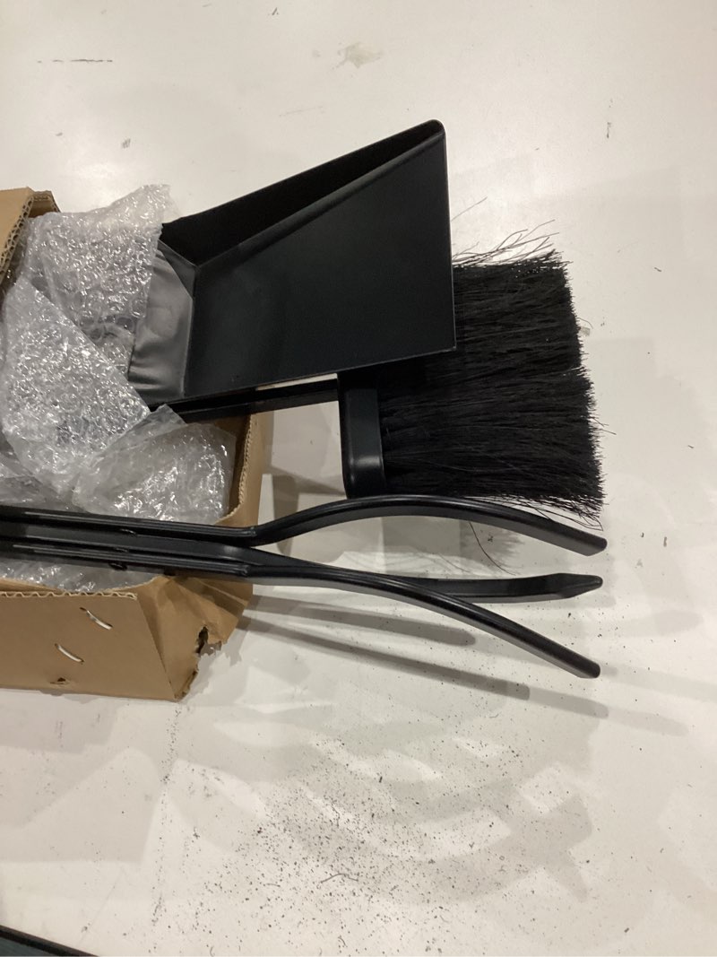 Condition photo showing Good Condition for similar donald deskey andirons and wall mounted fireplace tools by bennett