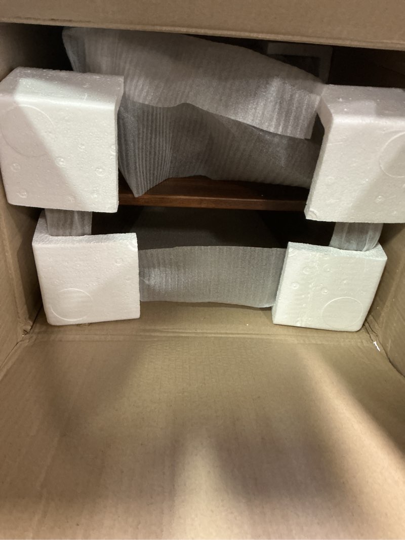 Condition photo showing Good Condition for StrongTek Teak Shower Stool, 15.8" x 11.8" x 17.9", Comfortable and Sturdy Spa Seating for Seniors & Individuals with Limited Mobility, Durable Premium Teak, Enhances Bathroom Décor (Rustic Finish)