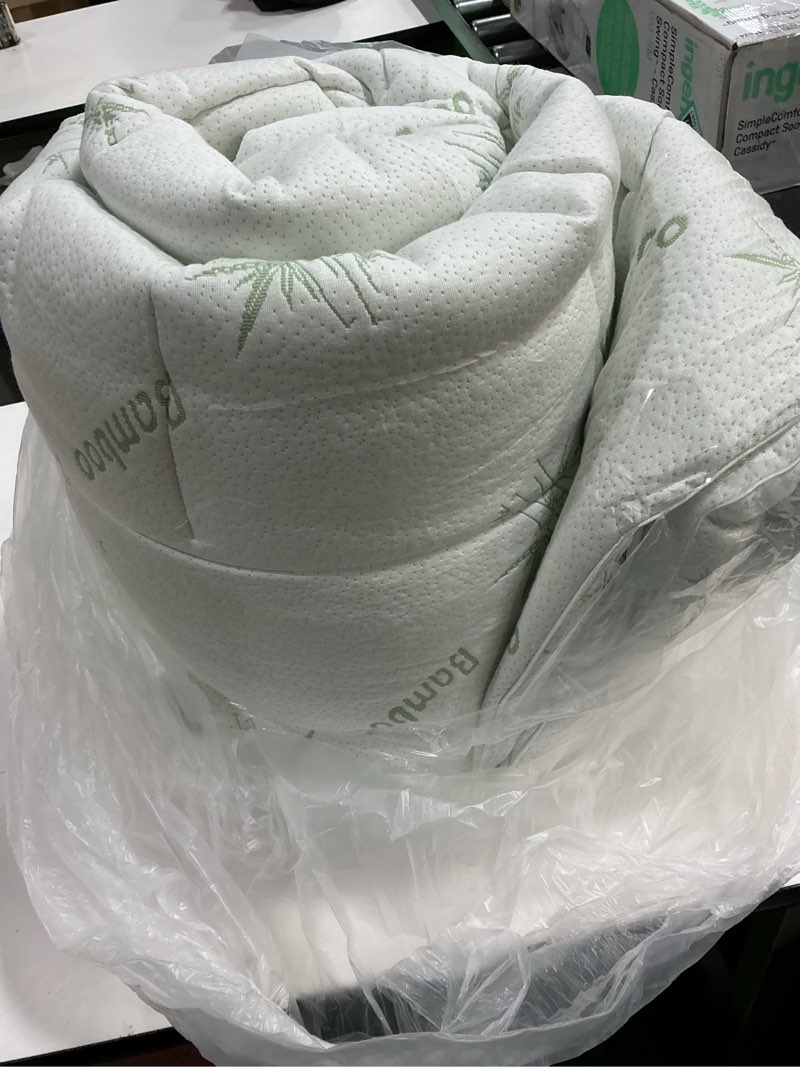 Condition photo showing Good Condition for 3 Inch Mattress Topper - Viscose Made from Bambu,Cooling Soft Pillow Top Mattress Pad Cover for Back Pain,Mattress Protector with 8-21 Inch Deep Pocket (60"x81")