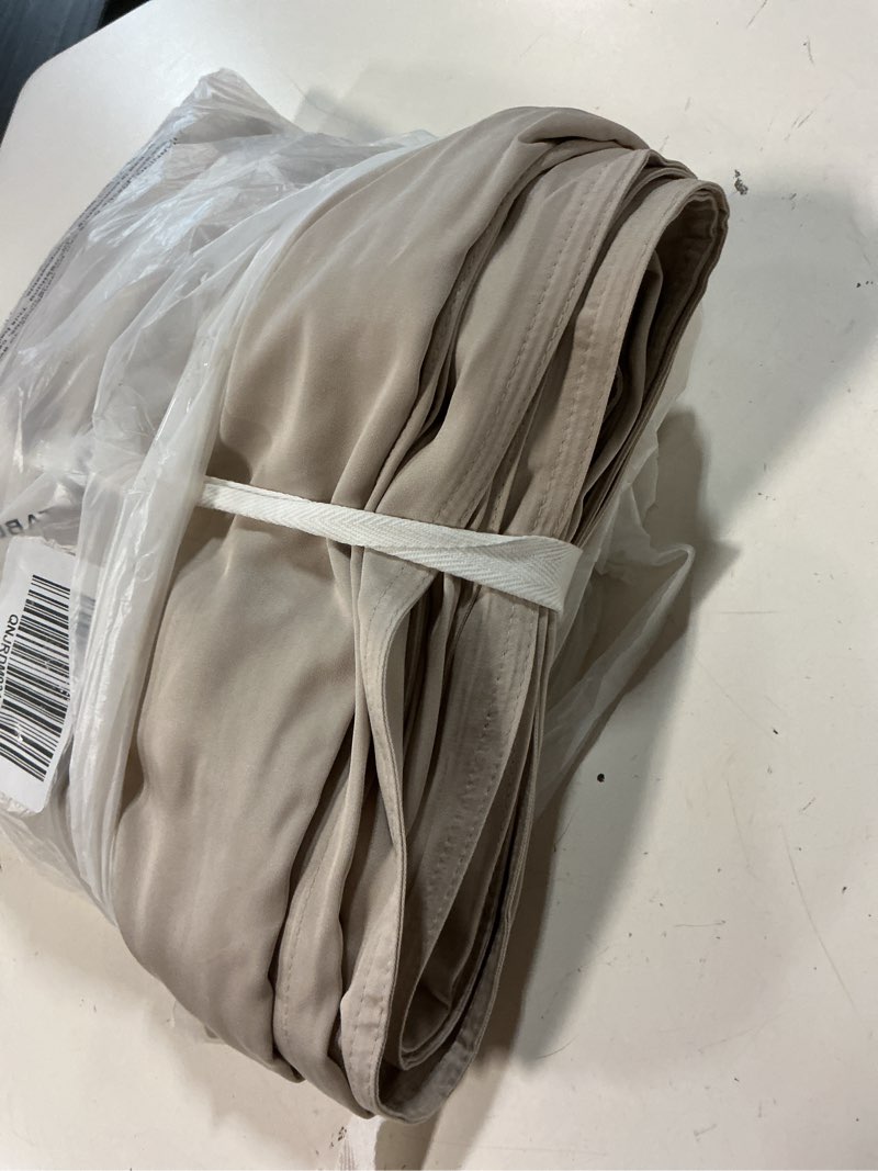 Condition photo showing Good Condition for bamboo duvet cover, king/cal king, sand