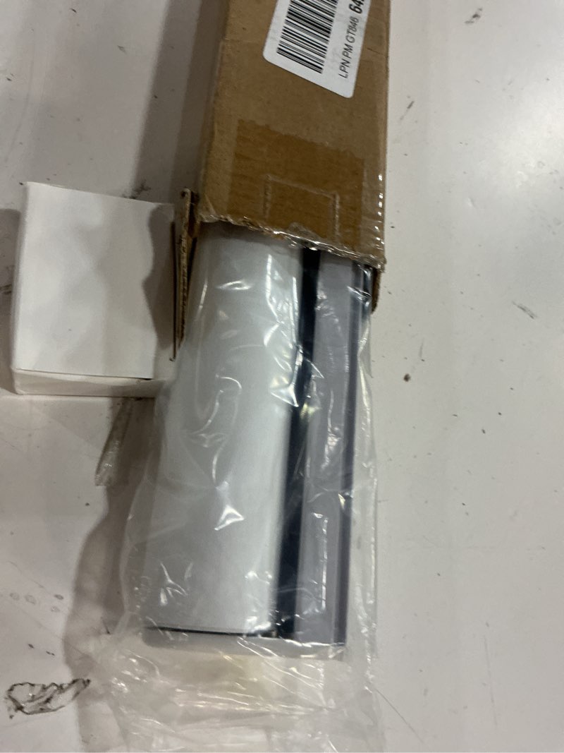 Condition photo showing New/Like New for chrisdowa cordless blackout roller shades for windows, thermal insulated uv protection pull down shades, total blackout window blinds for home, office, bedroom, door (34" w x 72" h, white) 34"w x 72"h white