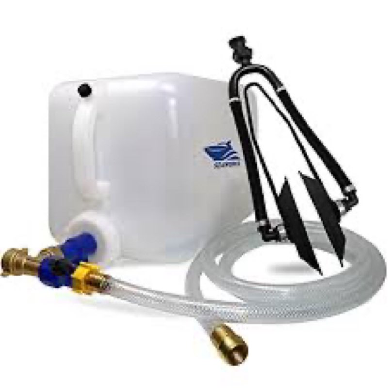 Boat Winterizer Gravity Motor Cleaner with Flusher Kit