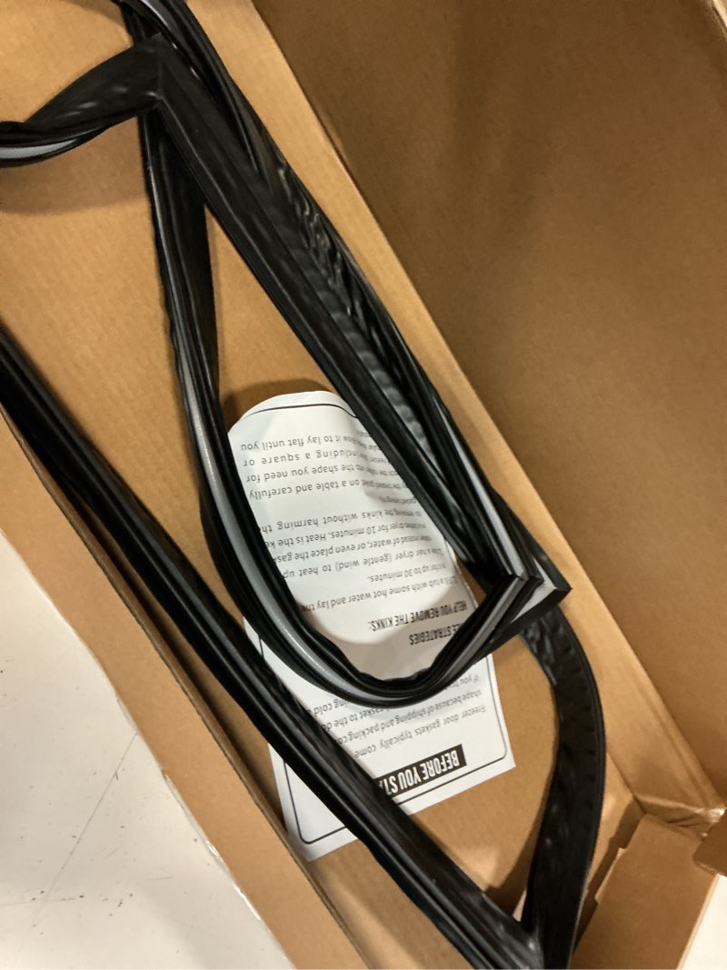 Condition photo showing Good Condition for upgraded 241872502 refrigerator door gasket compatible with frigidaire,cro-sley refrigerator, black 36" x 27.16"kenmore fridge door seal replace 240370902, 240514602, 1379478, ap4316029