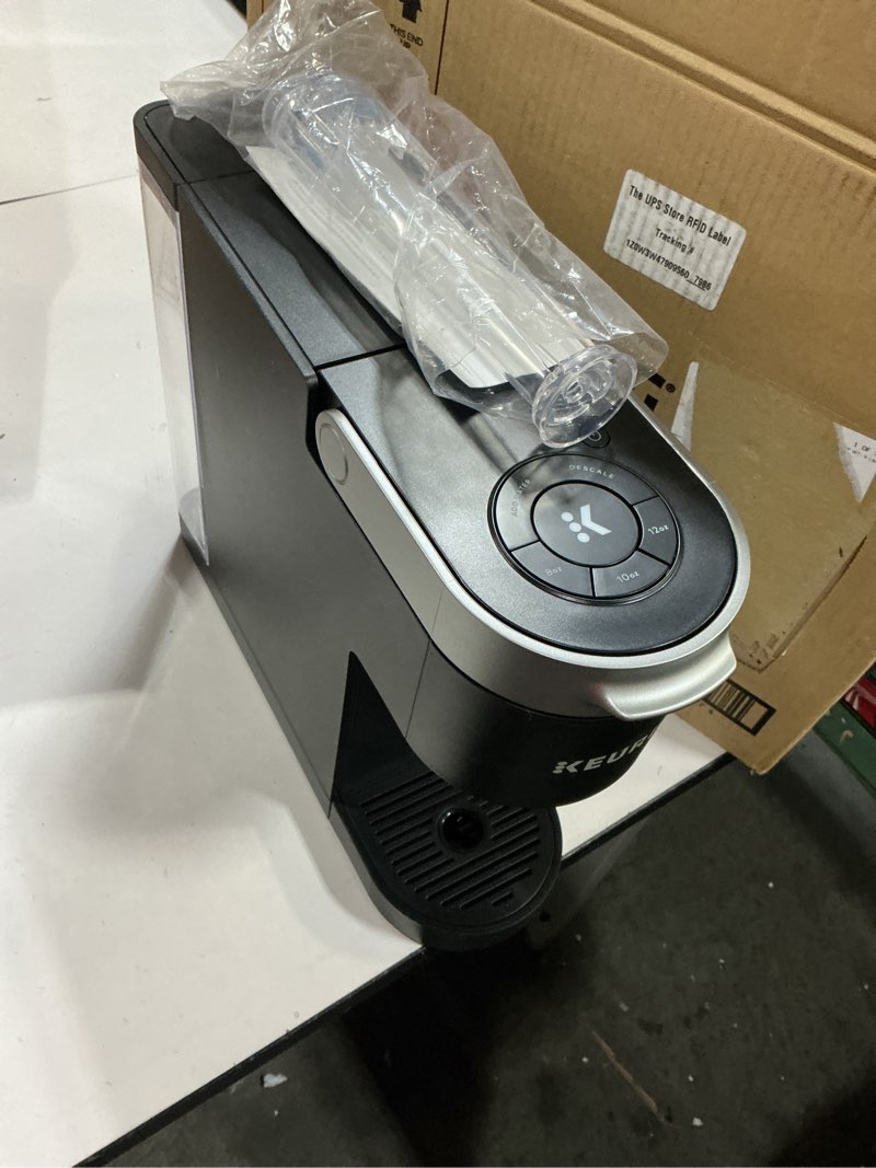Condition photo showing Good Condition for Keurig K-Slim Single Serve K-Cup Pod Coffee Maker, Multistream Technology, 3 Brew Sizes, Slim and Sleek Design, 46oz Removable Reservoir, Black