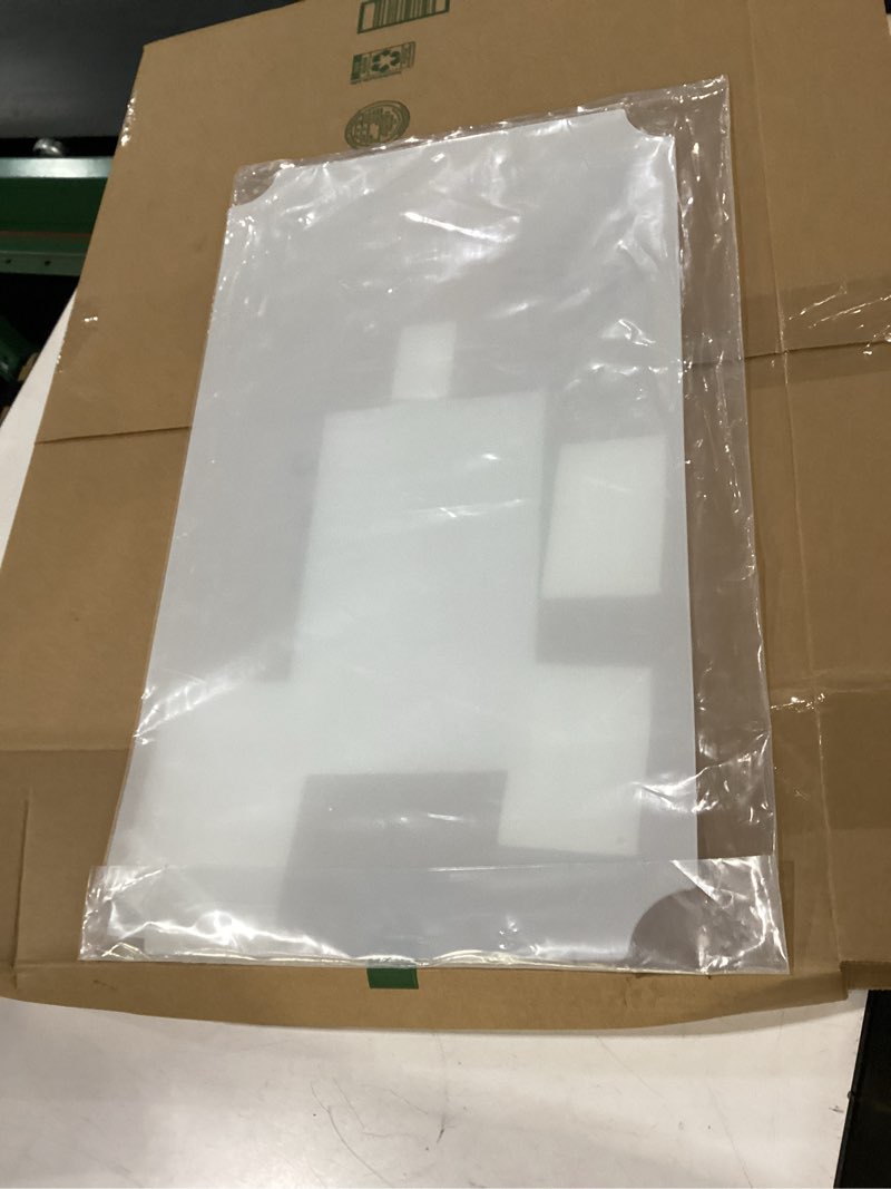 Condition photo showing Good Condition for slendor wire shelf liner 14" x 24" value pack of 5 flat heavy duty waterproof non-adhesive industrial strength plastic mats for tier shelving unit, transparent 14"x24" clear