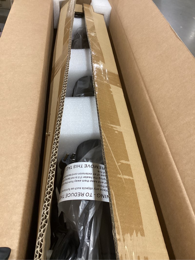 Condition photo showing Good Condition for EAST OAK Electric Patio Heater | 1500W Wall Mounted Infrared Heater for Outdoor, Garage, Backyard, Restaurant | 24H Timer, IP65 Waterproof | 3 Heat Levels & Overheating Protection | Black