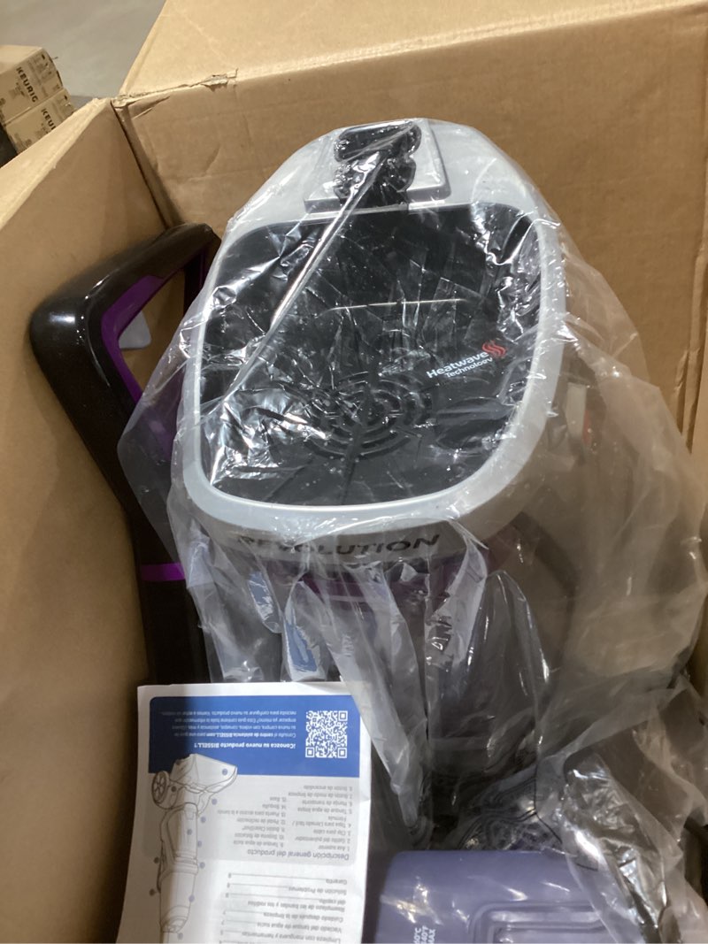 Condition photo showing As Is for BISSELL ProHeat 2X Revolution Pet Pro Plus, 3588F, Upright Deep Cleaner, 30-minute Dry Time, Dual Dirt Lifter Powerbrush, Hose & Tool Attachment, Pet Upholstery Tool and Tough Stain Tool Included