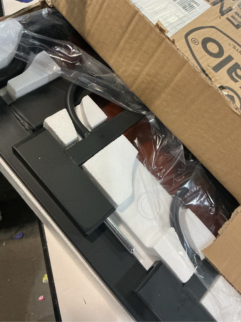 Condition photo showing Good Condition for Regalo Home Accents Extra Tall & Wide Baby Gate, Bonus Kit, Includes Décor Steel with Hardwood, 4\" Extension Kit, 4 Pack Pressure Mount Kit & Wall Cups Black Wooden - 30-41.5\"w X 30\"h