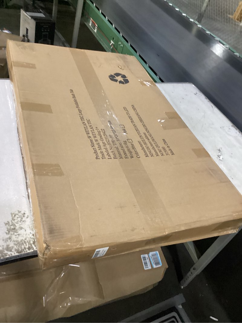 Condition photo showing New/Like New for W WEYLAN TEC Large Foldable Bath Tub Bathtub for Toddler Children Twins Petite Adult Blue