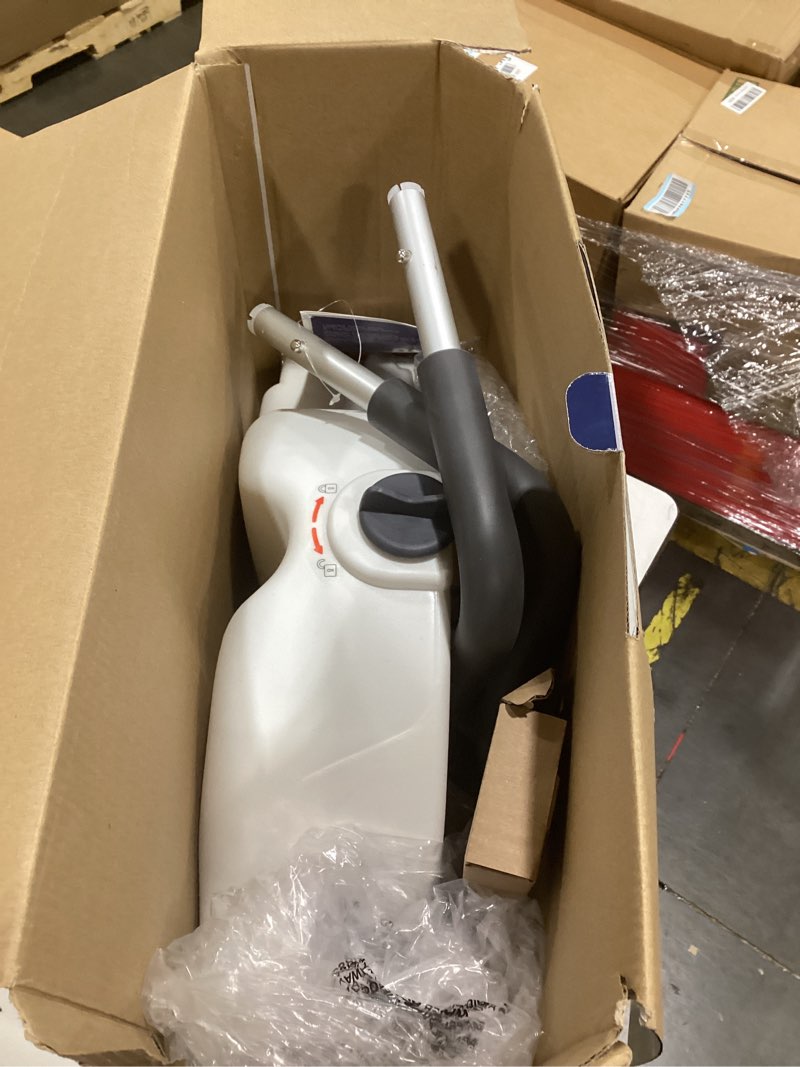 Condition photo showing As Is for drive medical 2-in-1 raised toilet seat with removable padded arms - elevated bathroom safety support - secure locking attachment - easy height assistance - durable construction, standard toilets