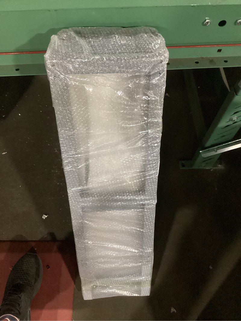 Condition photo showing New/Like New for Homde Over The Toilet Storage with Basket and Drawer, Bamboo Bathroom Organizer with Adjustable Shelf & Waterproof Feet Pad, Space Saver Rack for Restroom, Laundry,Grey