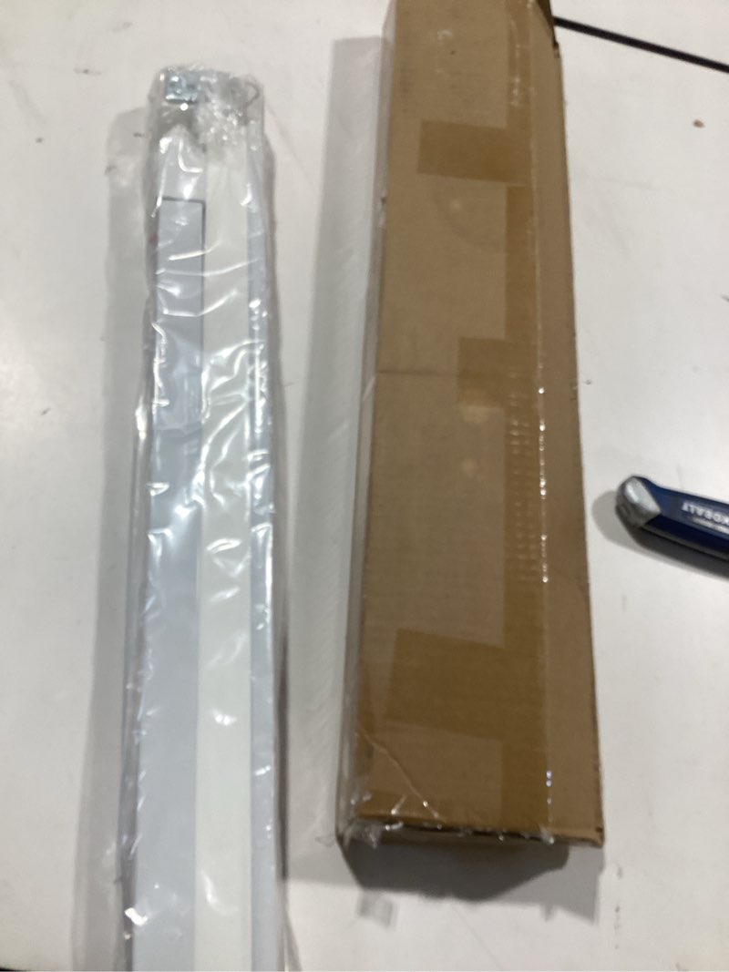 Condition photo showing Good Condition for chrisdowa cordless blackout roller shades for windows, thermal insulated uv protection pull down shades, total blackout window blinds for home, office, bedroom, door (22" w x 72" h, white) 22"w x 72"h white