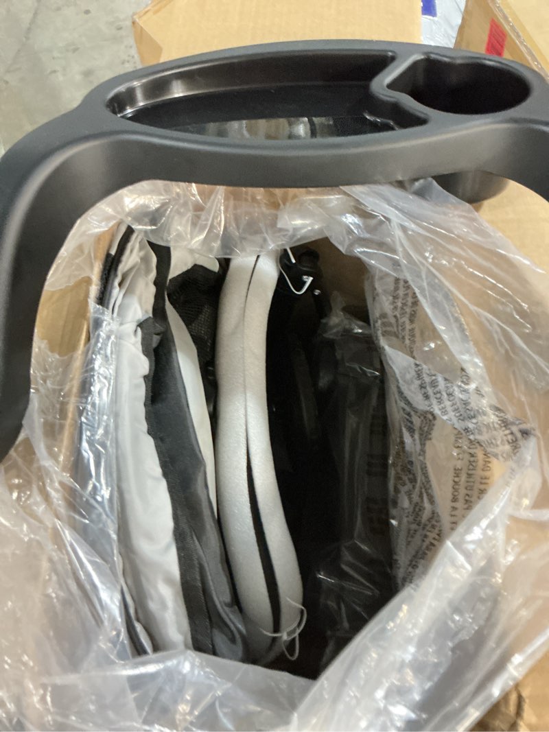 Condition photo showing Good Condition for kolcraft cloud plus lightweight umbrella stroller for toddlers with reclining seat, large storage basket, canopy, infant & parent trays, compact fold for summer travel, durable frame, slate gray