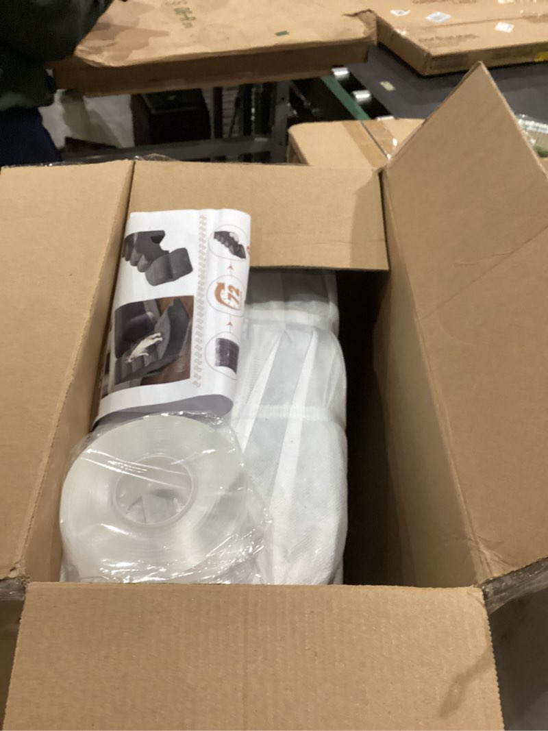 Condition photo showing New/Like New for Dog Stairs for High Beds, 6 Steps Soft Foam Pet Stairs for Bed 27-30 inches, L Shaped Dog Steps, Non-Slip Sturdy Pet Stairs, 30D Foam Doggie Ramp for Small/Large Dogs/Old Cats dark grey