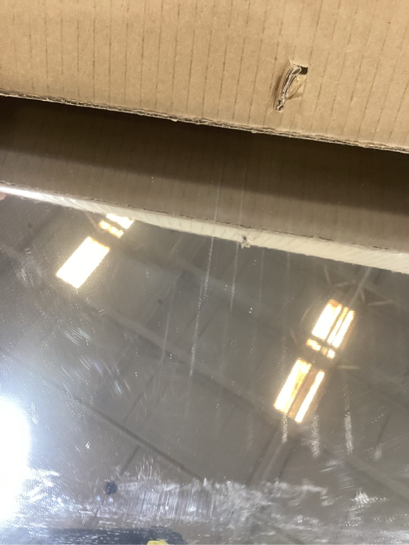Condition photo showing New/Like New for Plastic Bathroom Medicine Mirror Cabinet 16 x 22 inch, Surface and Recessed Mount, Beveled Edge Mirror White 16x22 inch Beveled Edge Mirror