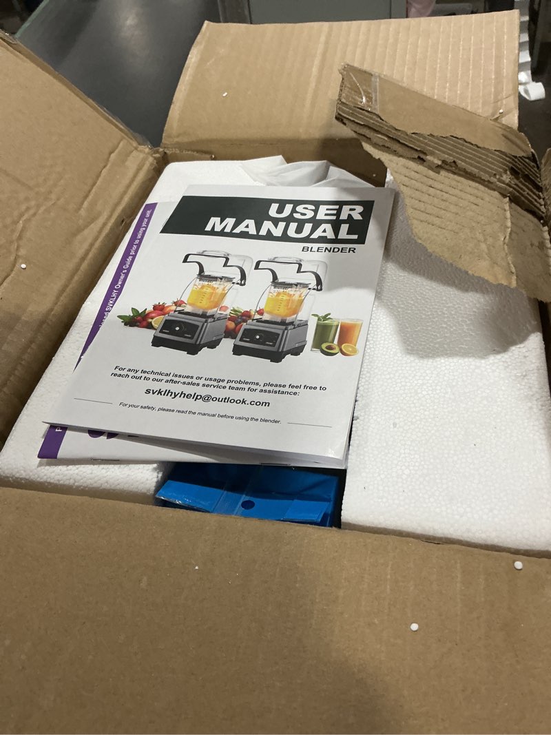 Condition photo showing Good Condition for 2025 Upgrade Commercial Blender | SGS German Super Motor 2800W| Dishwasher Safe | 6-Piece Japanese Blades, 3-Second Quick Ice Crushing |Quiet Blender for Juices and Smoothies, New 3rd Gen.Upgraded Commercial Blender