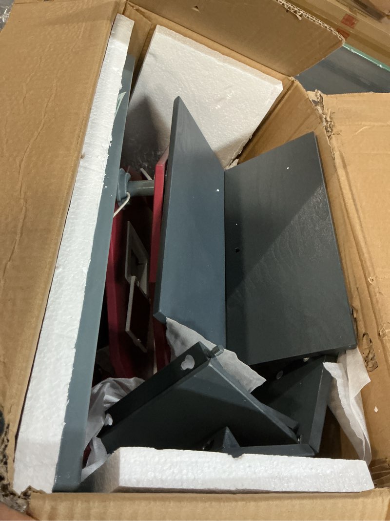 Condition photo showing As Is for Terra by Battat - Wooden Animal Barn Toy Set with 20 Pieces - Farm Animals Toys for Kids 3-5 Years - Foldable Roof, Hay Bales, Pulley & Fences - Screen-Free Toddler Toys for Pretend Play