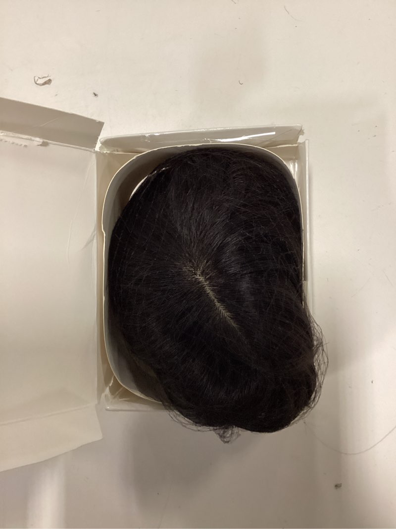 Condition photo showing As Is for LEDIZE Hair Toppers for Women Real Human Hair, 360° Cover Middle Part Human Hair Toppers for Women w