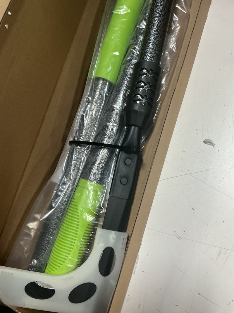 Condition photo showing As Is for yartting crack weeder, manual crevice weeding tool with adjustable handle, weed puller tool for garden sidewalk yard grass paver deck boards wall gaps