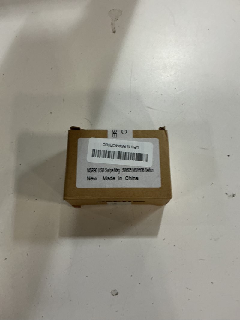 Condition photo showing New/Like New for msr90 usb swipe magnetic credit card reader 3 tracks mini smart card reader msr605 msr606 deftun