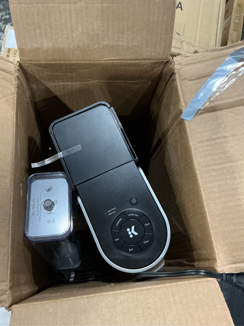 Condition photo showing As Is for Keurig K-Supreme Single Serve K-Cup Pod Coffee Maker, MultiStream Technology, 4 Brew Sizes, 66oz Dual-Position Removable Reservoir, Black