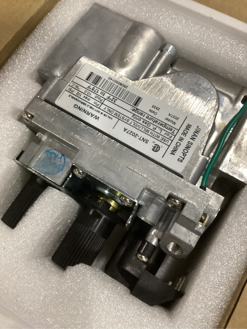 Condition photo showing Good Condition for SUYISH Replacement for SIT 0820636 14D0468 Propane (LP) Millivolt Gas Valve for Vent-Free Gas Firepl
