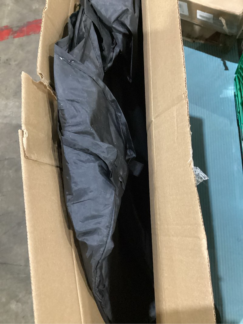 Condition photo showing As Is for Pop Up Pod - Privacy Shower Tent, Dressing Room, or Portable Toilet Stall with Carry Bag for Camping, Beach, or Tailgate by Wakeman Outdoors Black