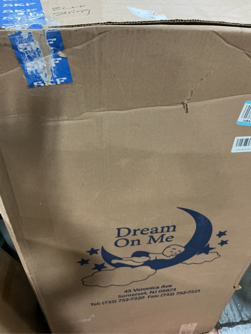 Condition photo showing Good Condition for Dream On Me Honeycomb Orthopedic Firm Fiber Standard Baby Crib Mattress, Greenguard Gold and JPMA Certified, 5” Fiber Core Optimum Support, Fits Crib and Toddler Bed, Waterproof Vinyl Cover White