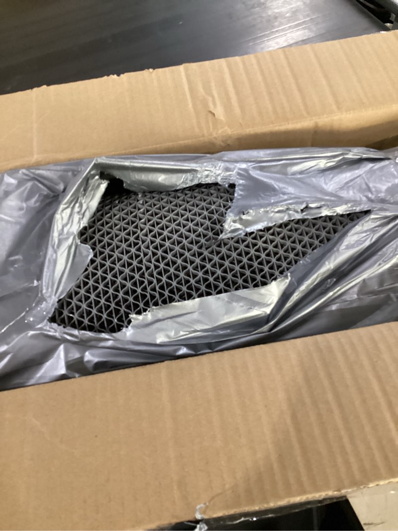 Condition photo showing Good Condition for uyoyous drainage mat 3x16.4 ft commercial pool mats pvc non slip mat with holes grease resistant anti-fatigue for drain, deck, pool, kitchen