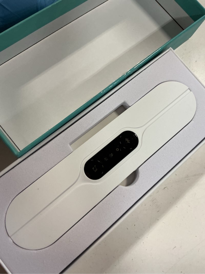 Condition photo showing As Is for Pillow Speakers for Sleeping,Portable Bluetooth Speaker with Bone Conduction, 10 White Noises, Display, Volume Control, TF Card Support & Timer Function Off-White