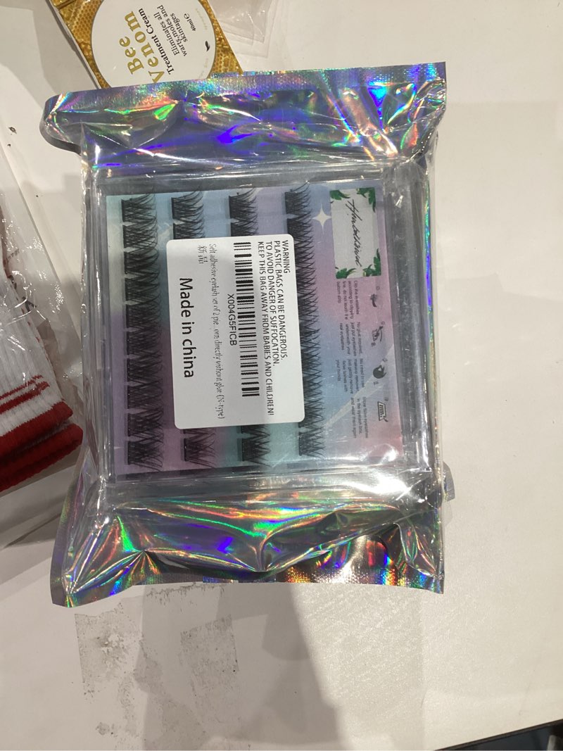 Press On Lashes Complete Kit - Glue-Free False Eyelashes 10-16mm Self-Adhesive Lash Extensions, 2 Bo