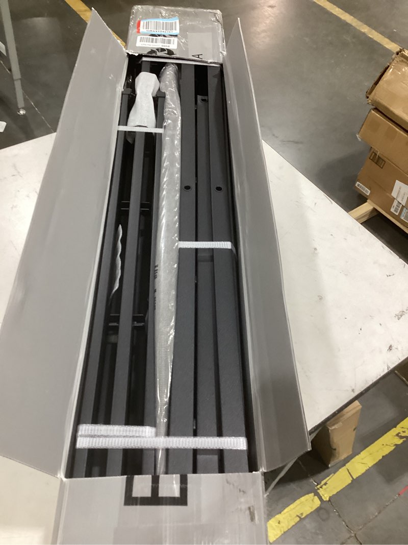 Condition photo showing New/Like New for shoaned queen size box springs - 5 inch low profile mattress foundation no noise heavy duty metal basics bed base with clean fabric cover, easy assembly 5 inch queen
