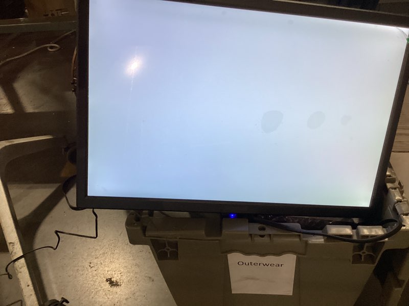 Condition photo showing As Is for skitphrati 19" hd 1440x900 pc monitor, 60hz 5ms led screen computer monitor with hdmi/vga/av/bnc/usb, built-in speakers, vesa mount, for laptop pc desktop office home use