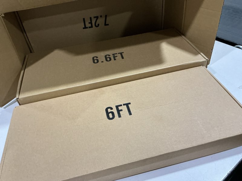 Condition photo showing Good Condition for Asee'm Metal Arch Backdrop Stand Set of 3 (7.2FT, 6.6FT, 6FT) Gold Arched Frame for Wedding Ceremony Parties Birthday Baby Shower Garden Balloon Decoration 7.2FT, 6.6FT, 6FT Gold