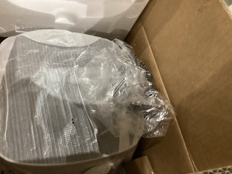Condition photo showing Good Condition for Simple Deluxe 12-in-1 Air Fryer 6.34 Qt, Digital Preset Airfryer with Visible Window, Nonstick and Dishwasher-Safe Basket, Air Fry, Roast, Bake, Dehydrate, Fries, 1700W, Gary Gray-New