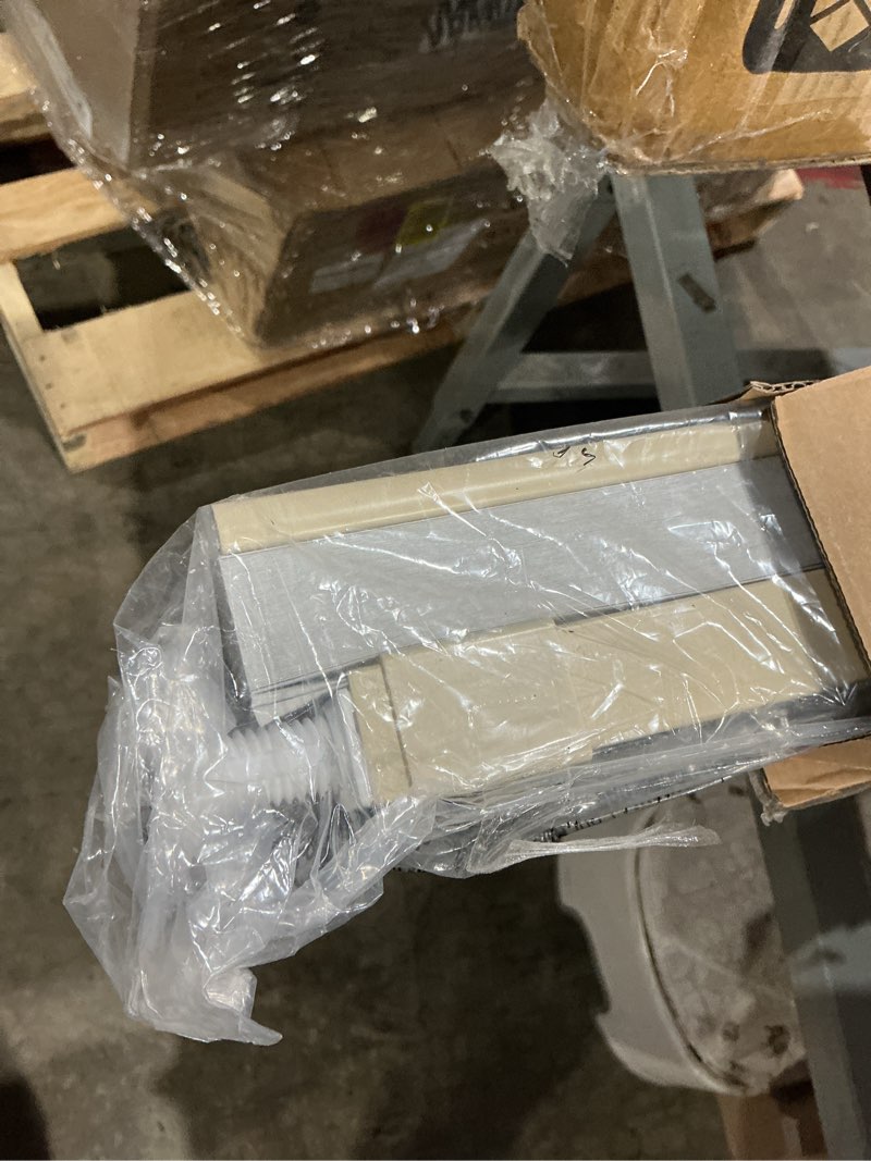 Condition photo showing Good Condition for beige cordless roller shades light filtering blinds for french door linen textured rolled up shades with valance, privacy protection narrow window shades blinds for bedroom home office 20" w x 72" h linen 20"w x 72"h