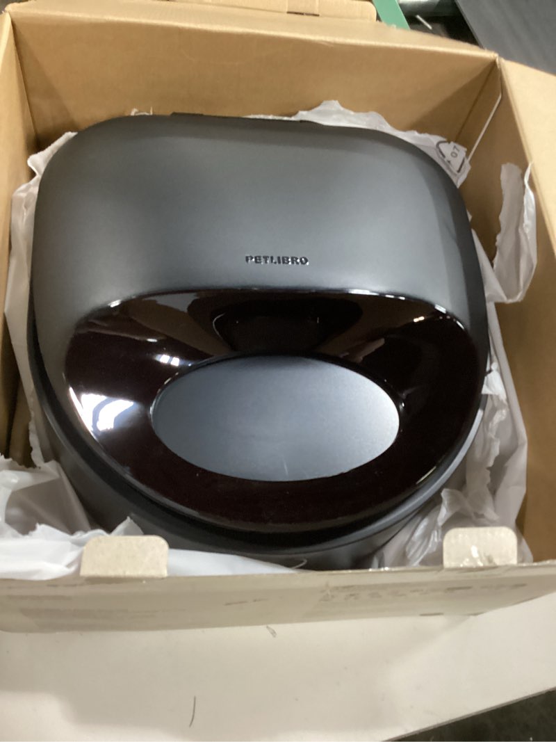 Condition photo showing Good Condition for PETLIBRO Automatic Cat Feeder Wet Food with Stainless Steel Bowl, Refrigerated Auto Cat Feeder with Semiconductor Cooling, 3 Fresh Meals for 3 Days, App-Controlled Pet Food Dispenser, Easy to Clean Black Feeder