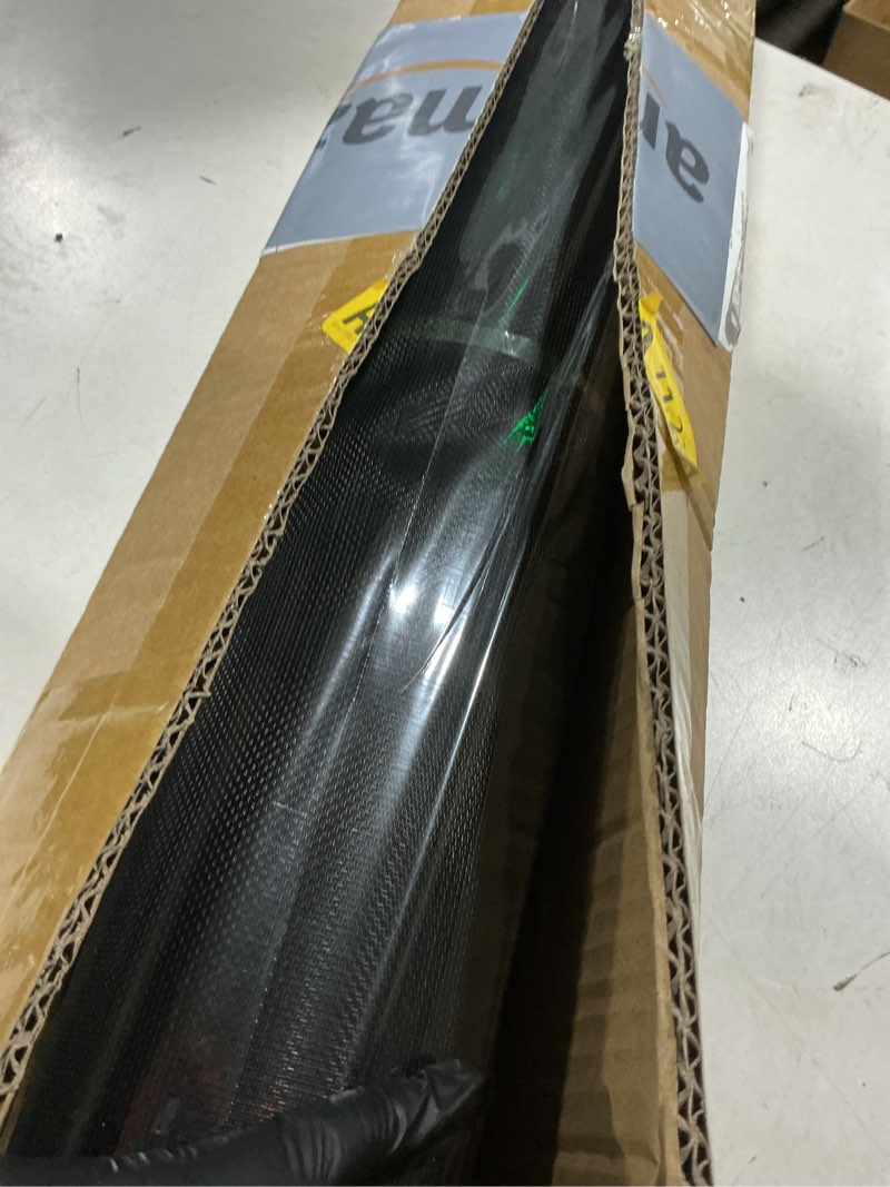 Condition photo showing Good Condition for window screen replacement kit 32 inch x 66 feet durable high hardness nanofibers roll screen mesh window screen repair kit black for any door and window 32 inch×66 feet black