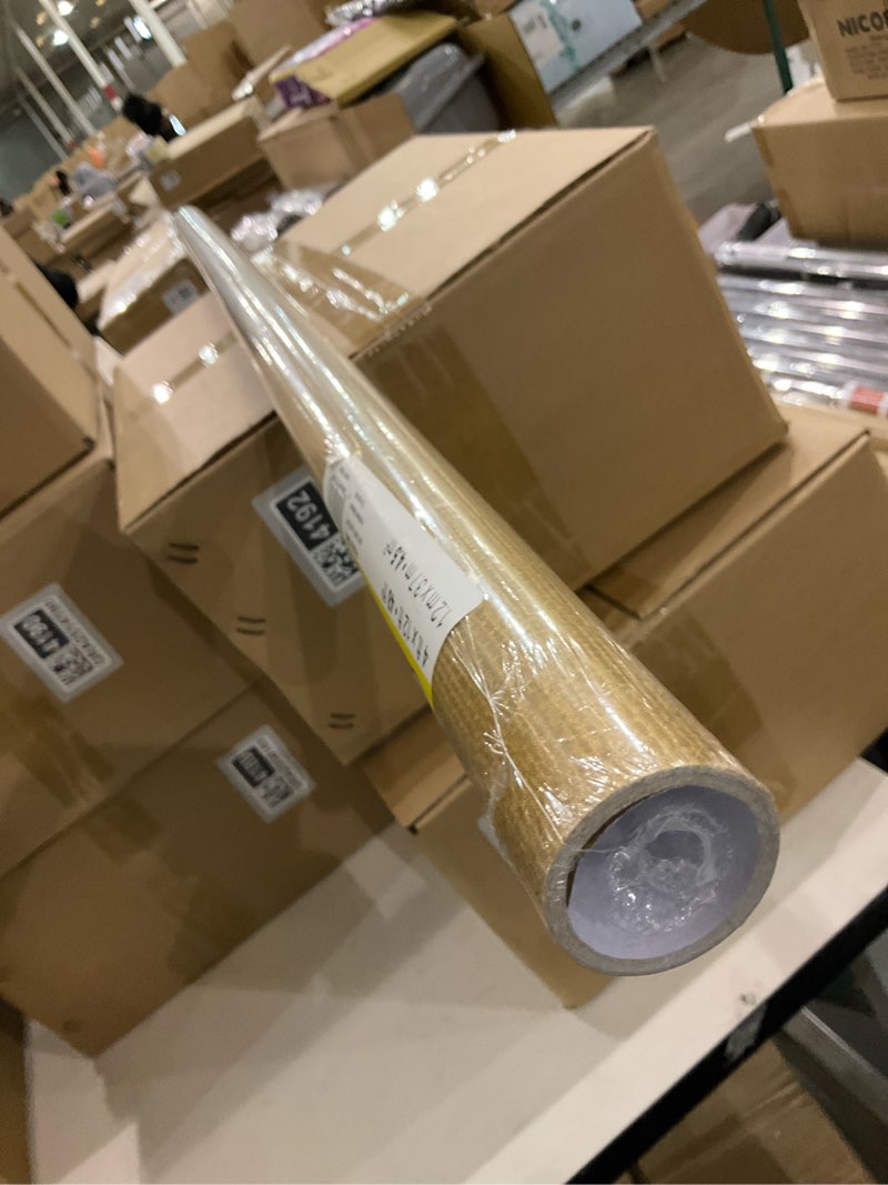 Condition photo showing New/Like New for Fadeless Bulletin Board Paper, Fade-Resistant Paper for Classroom Decor, 48” x 12’, Natural Burlap, 1 Roll Natural Burlap 48" x 12'