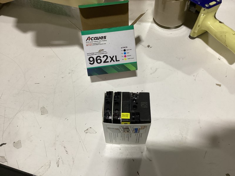 Condition photo showing New/Like New for 962xl ink cartridges combo pack hp962xl/962 ink cartridges combo pack for hp ink 962xl combo pack hp962xl use with hp officejet pro 9010 9015 9018 9020 9025 printers, 4 pack