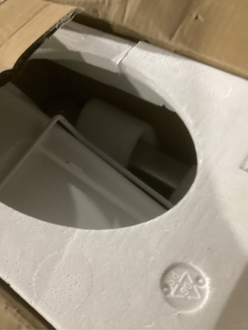 Condition photo showing New/Like New for closetmaid pull out trash bin, 24-quart, white