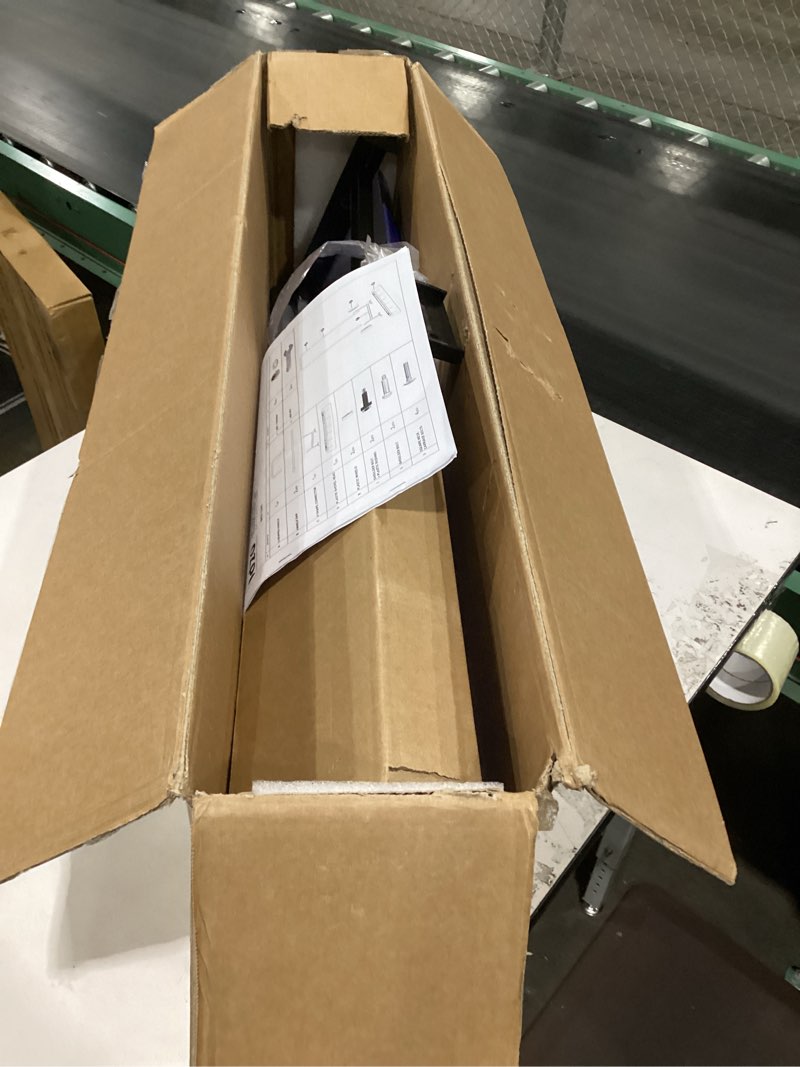 Condition photo showing Good Condition for Idzo Efficient Snow Pusher, Snow Plow Shovel with 37-Inch Reversible and Bi-Directional Angled Blade, Snow Shovel with Wheels & Convenient 90 Degree Handle for Driveways, Sidewalks, Ice Hockey Rinks Snow Pusher Blue