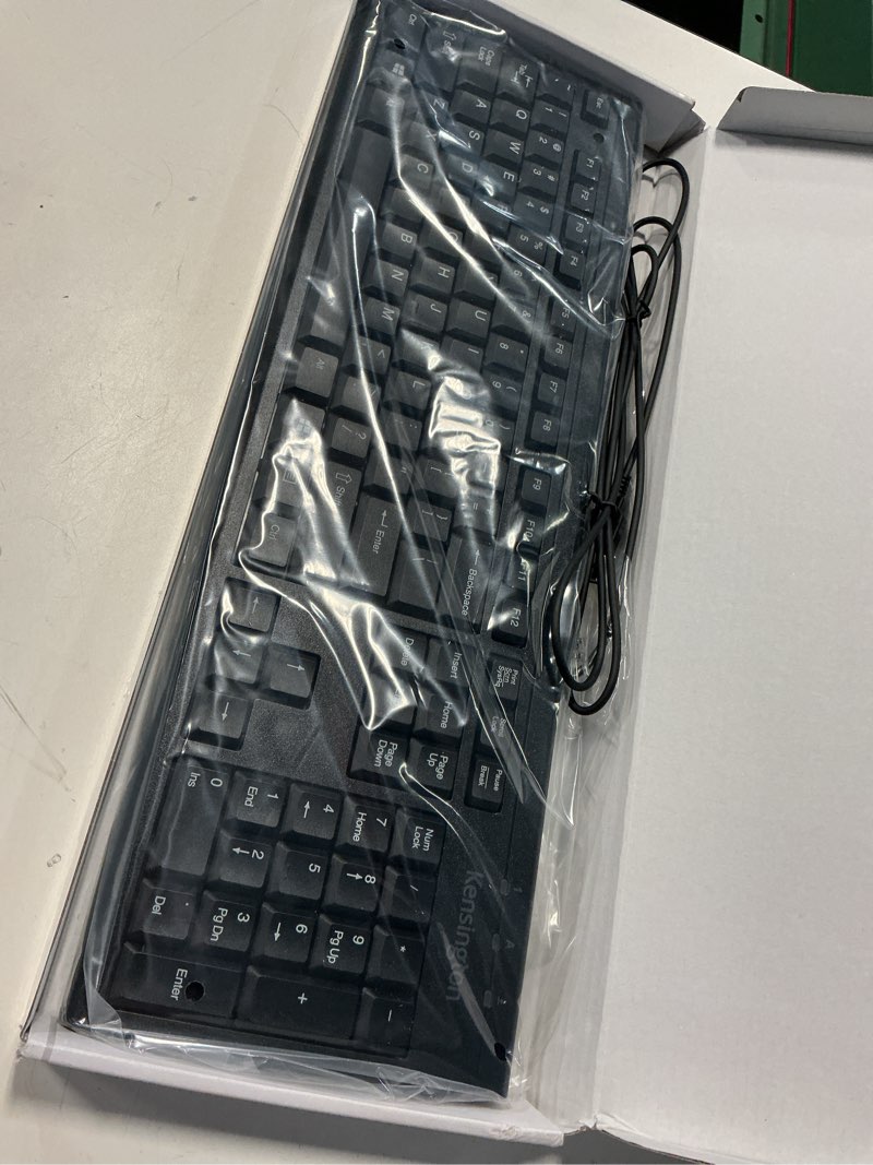 Condition photo showing Good Condition for kensington 64370a keyboard for life, standard, usb connected