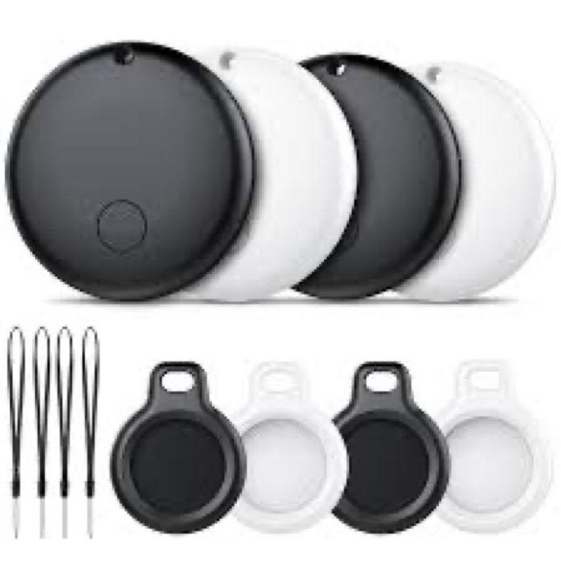 Tracker Tag for Android-4 Pack Android Tracker Tags Work with Google Find Hub App (Android Only) Blu