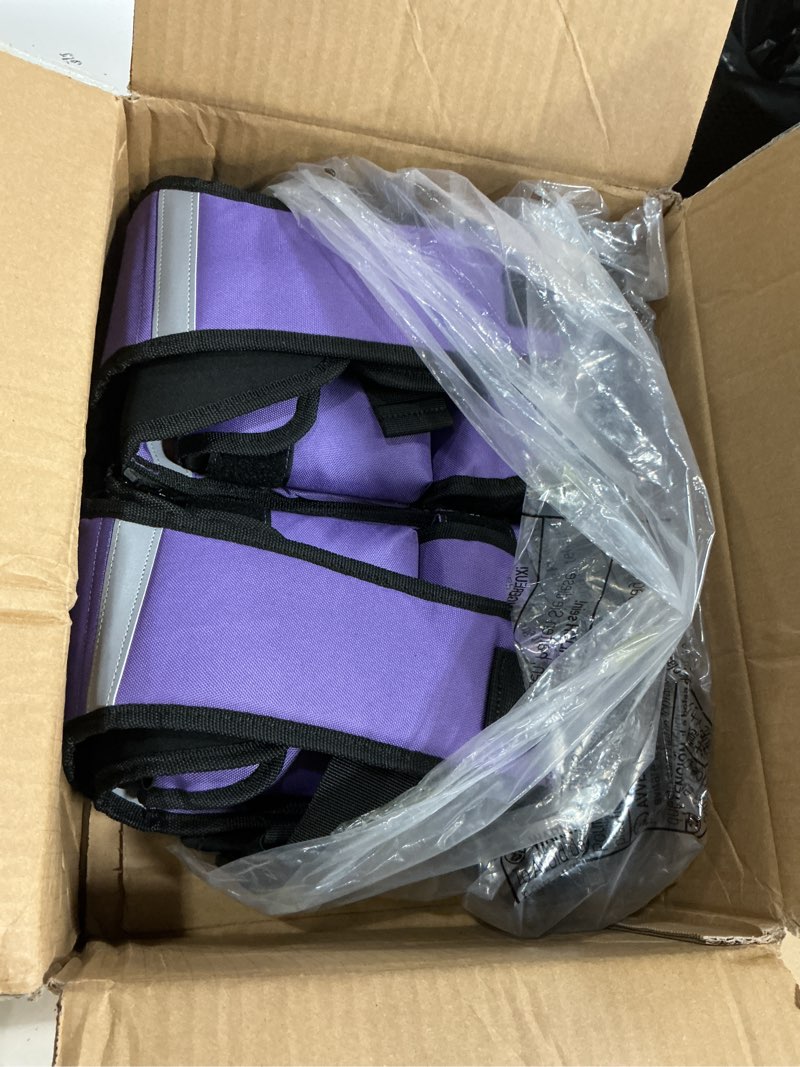 Condition photo showing Good Condition for sportneer adjustable weighted vest weights: 2-18 lbs/2-42 lbs washable weight vest for walking 16 in 1 fast adjust rucking vest for women and men home gym running jogging strength training vests purple 2-30 lbs