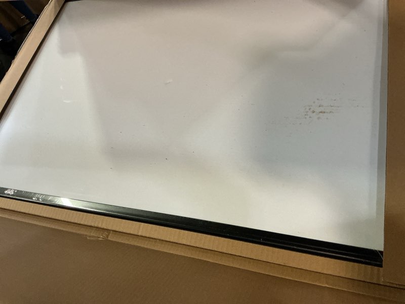 Condition photo showing Good Condition for vusign 36" x 24" magnetic whiteboard for wall, dry erase board with black frame, hanging white board for office, home, classroom, conference room – accessories included black 36"w x 24"h