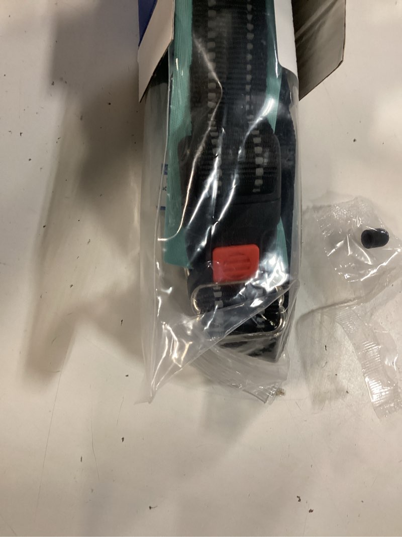 Condition photo showing Good Condition for mayerzon martingale no pull collar for medium large dogs, patented anti pull dog collar with buckle for walking training, with neoprene padding and reflective stitching, adjustable(teal trim, m) black(teal trim) medium,2.5mm,14.5"-18.5"neck