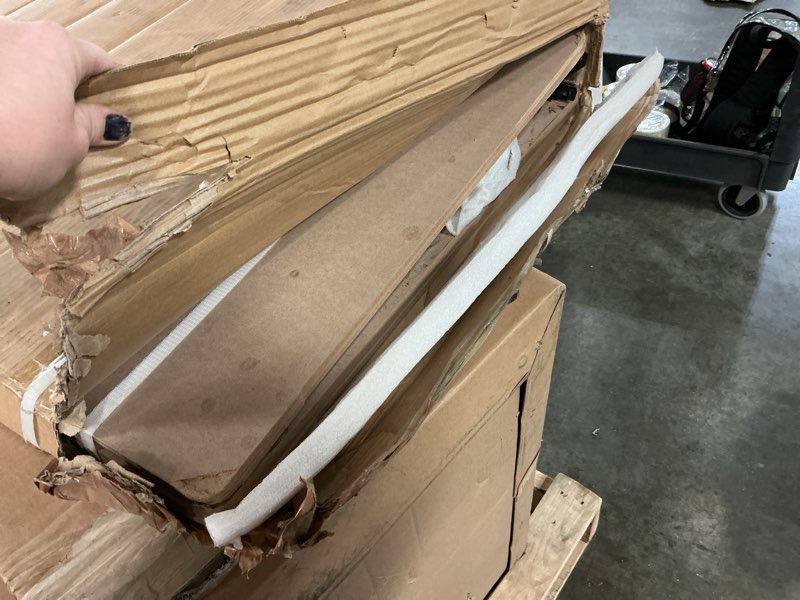 Condition photo showing As Is for VEVOR Storage Shelving Unit, 5-Tier Adjustable Storage Shelves, 48" L x 24" W x 72" H Heavy Duty Garage Storage Shelves, Metal Shelves for Kitchen Pantry Basement Bathroom Laundry