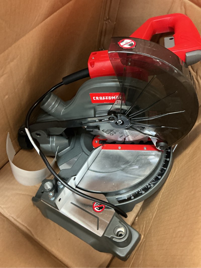 Condition photo showing Good Condition for craftsman 9 amps 7-1/4 in. corded compound miter saw